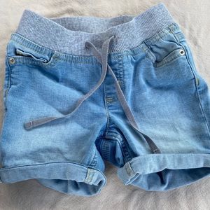 Justice girls knit waist midi shorts